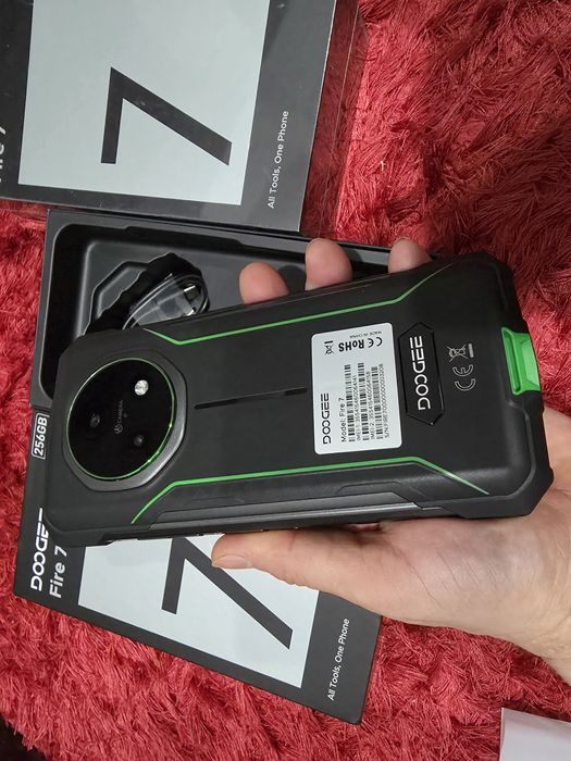 -Doogee Fire 7, Nou, 256Gb, 4Ram+12 extins, telefon de munca rezistent