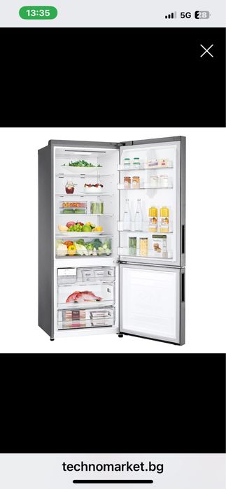LG Хладилник 462 л. Комбиниран Refrigerator