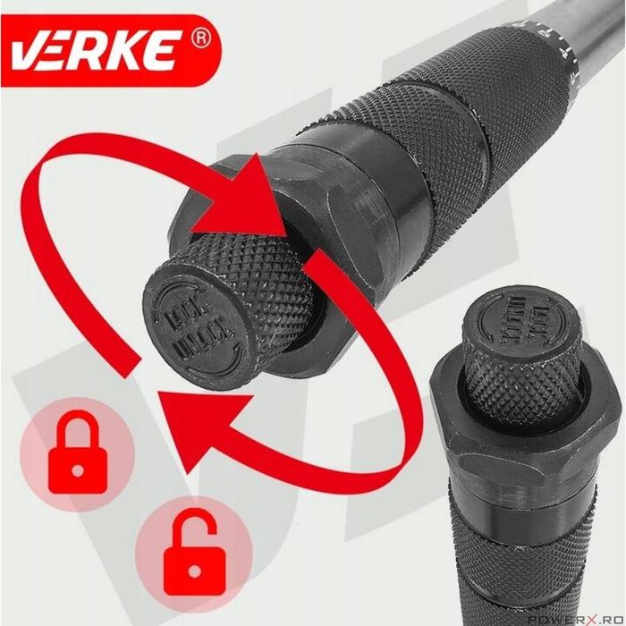 Cheie cu dinamometru, 1/2", 467 mm, 28-210 Nm, Verke