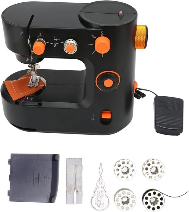 QVC Немска Мини шевна машина, компактна и удобна за домашна употреба