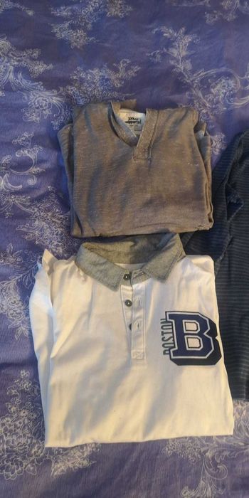 3 BLUZE baieti 10-12 ANI 146-152 cm