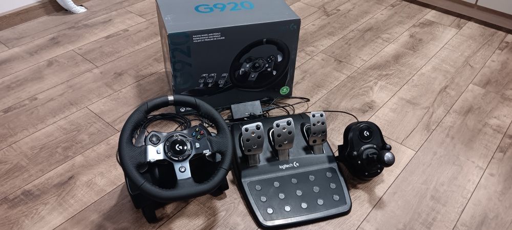 Волан  Logitech g920 скорости и педали