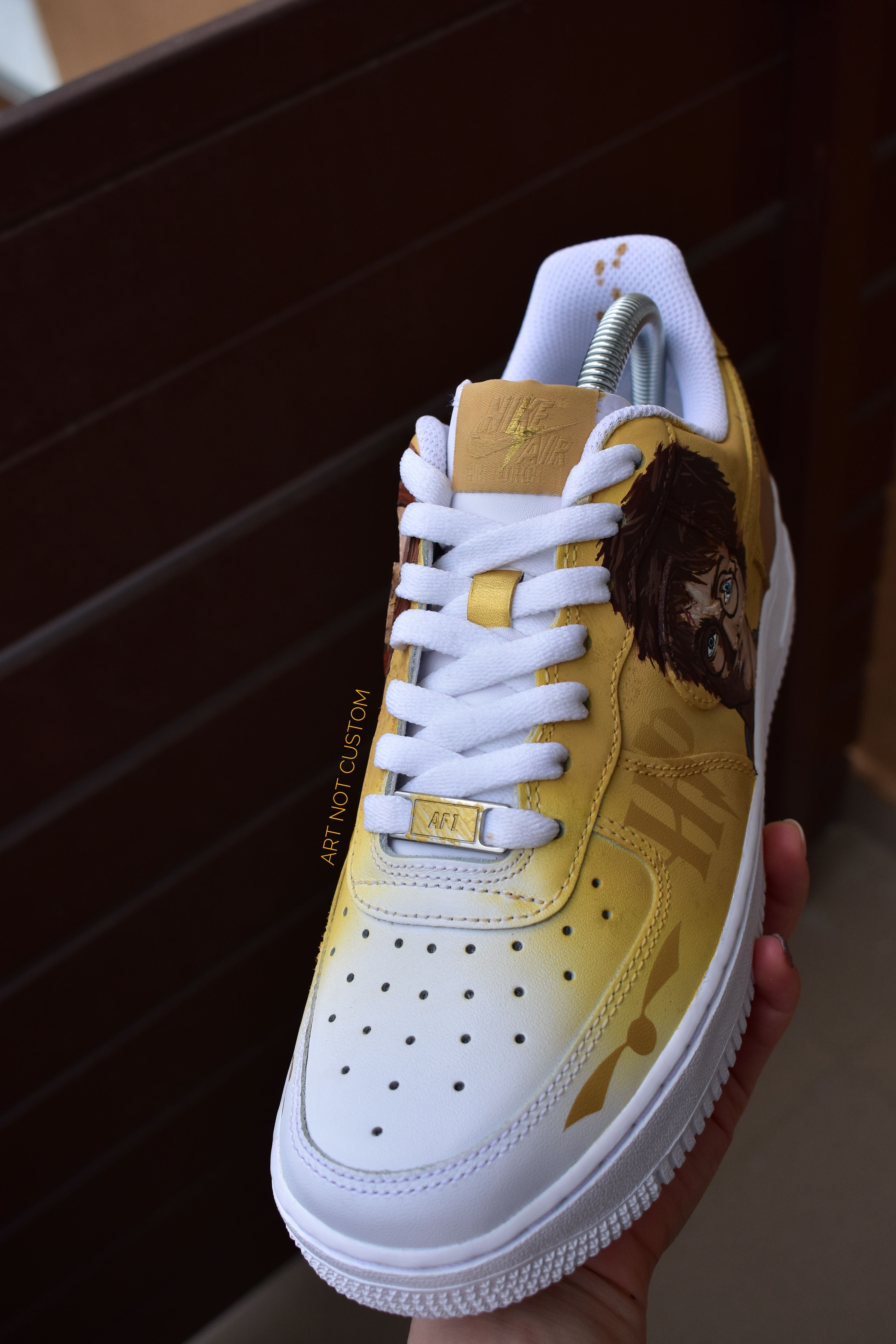 Personalizare adidasi (NIKE AF1) - custom shoes | Harry Potter