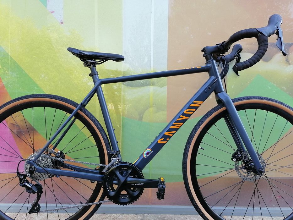Гравел Canyon Riad Al*Рамка-L*Груп Сет-Shimano 105*2x11*Като Нов!!