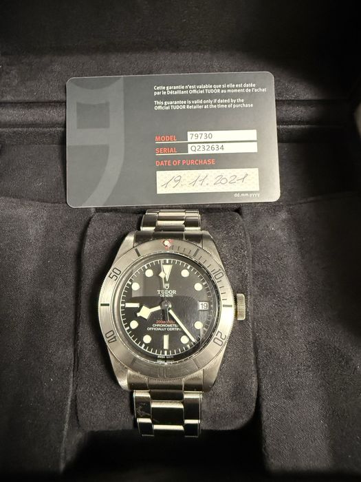 Ceas Tudor Black Bay Steel 79730 pachet full stare foarte buna!