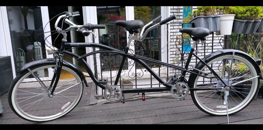 Bicicleta tandem ( 2 persoane) Shimano - ca noua