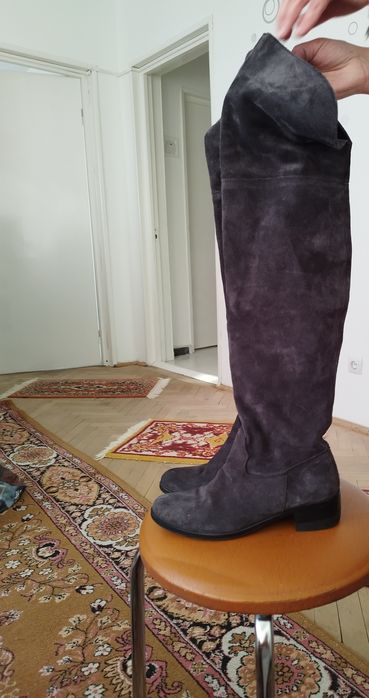 Cizme piele întoarsă mase in Italy