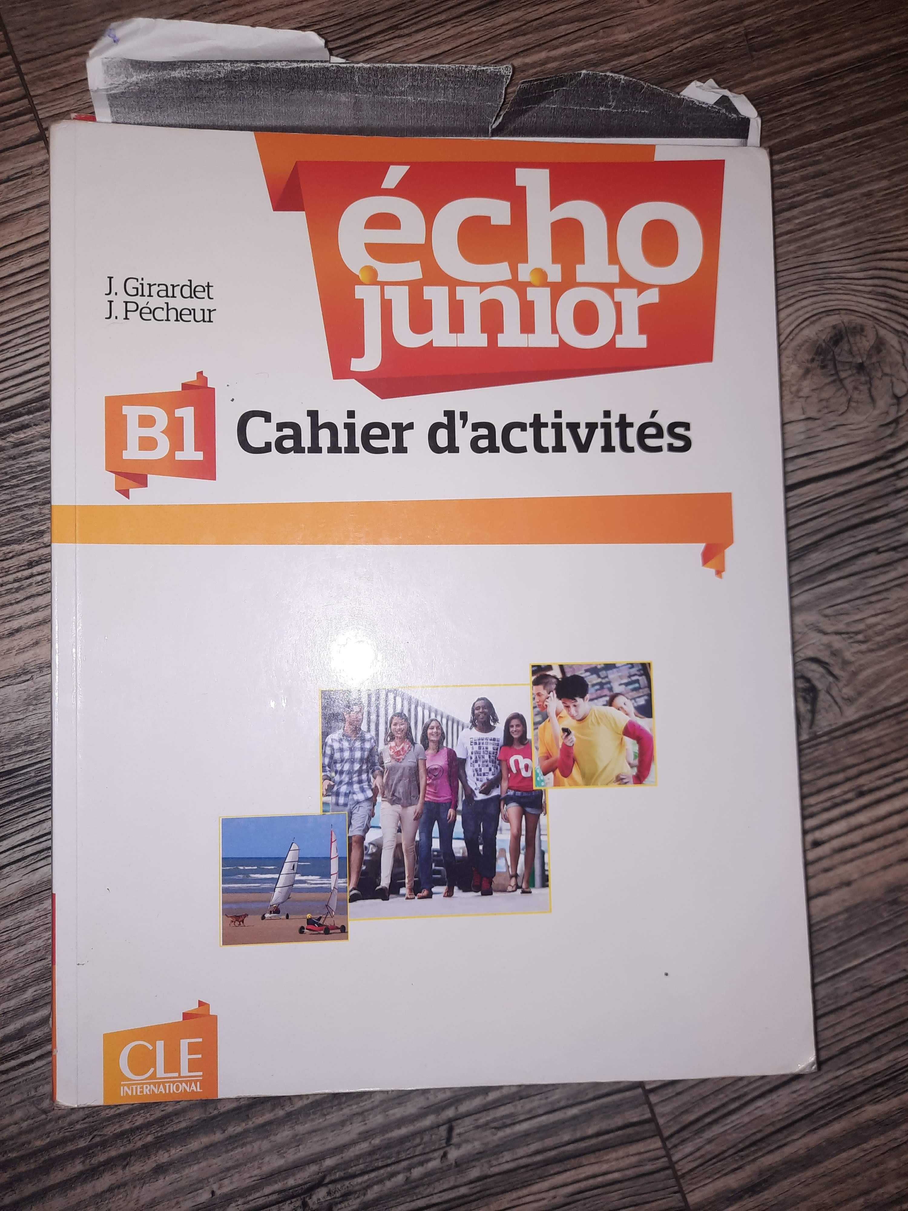 Учебници по френски Echo A2,B1,B1.2,B2(CLE International) livre+cahier