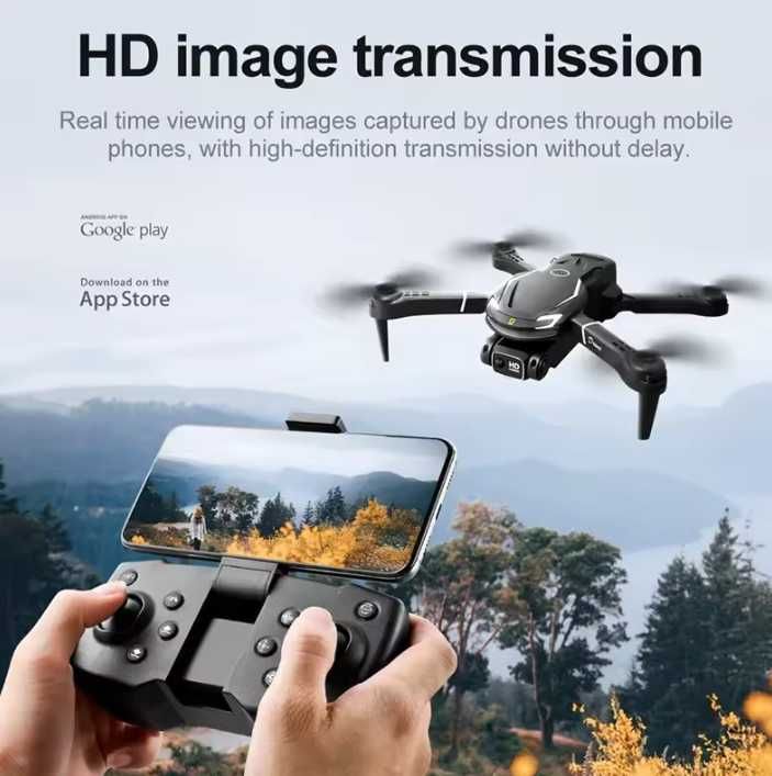 Drona DAVIKER V88 WIFI camera HD, telecomanda, zbor 30 de minute, NOU