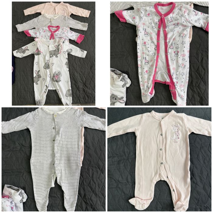 Бебешки дрехи от 0 до 3 месеца за момиче