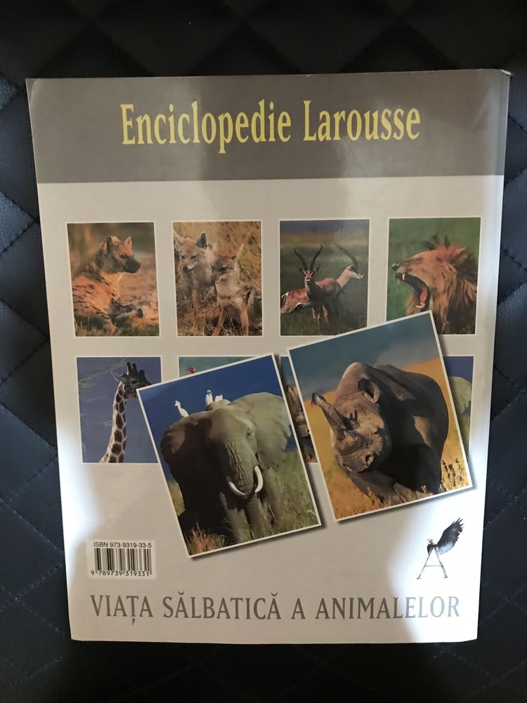 Enciclopedia Larousse, animale din Africa