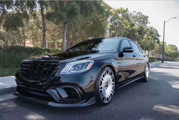 Brabus пакет W222  лип спойлер Въздуховоди дифузьор с накрайници