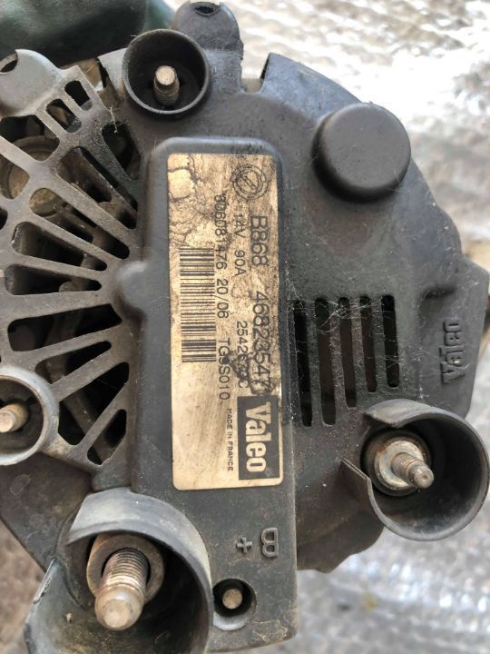 alternator 1.3 multijet 199a3000 fiat doblo idea linea grande punto alfa romeo mito lancia musa