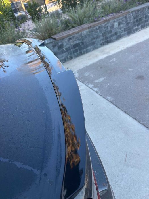 Лип спойлер за багажник на BMW 5 серия G30 (2018-2024), черен гланц