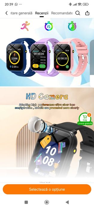 Smartwatch pentru copii