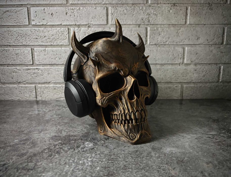 Suport casti - The Horned Skull