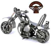 Harley Davidson ретро мотор атрактивен дизайн от метални части сувенир