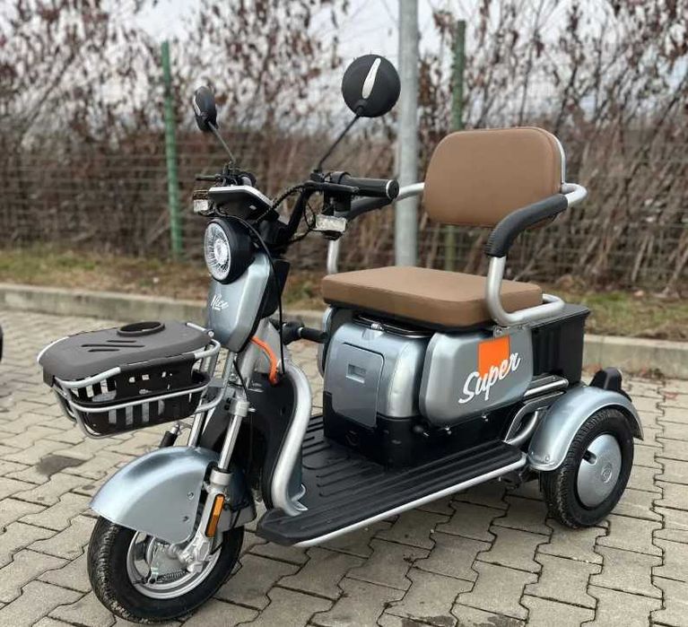 Triciclu THOR SuperXL gri 650W - fara permis