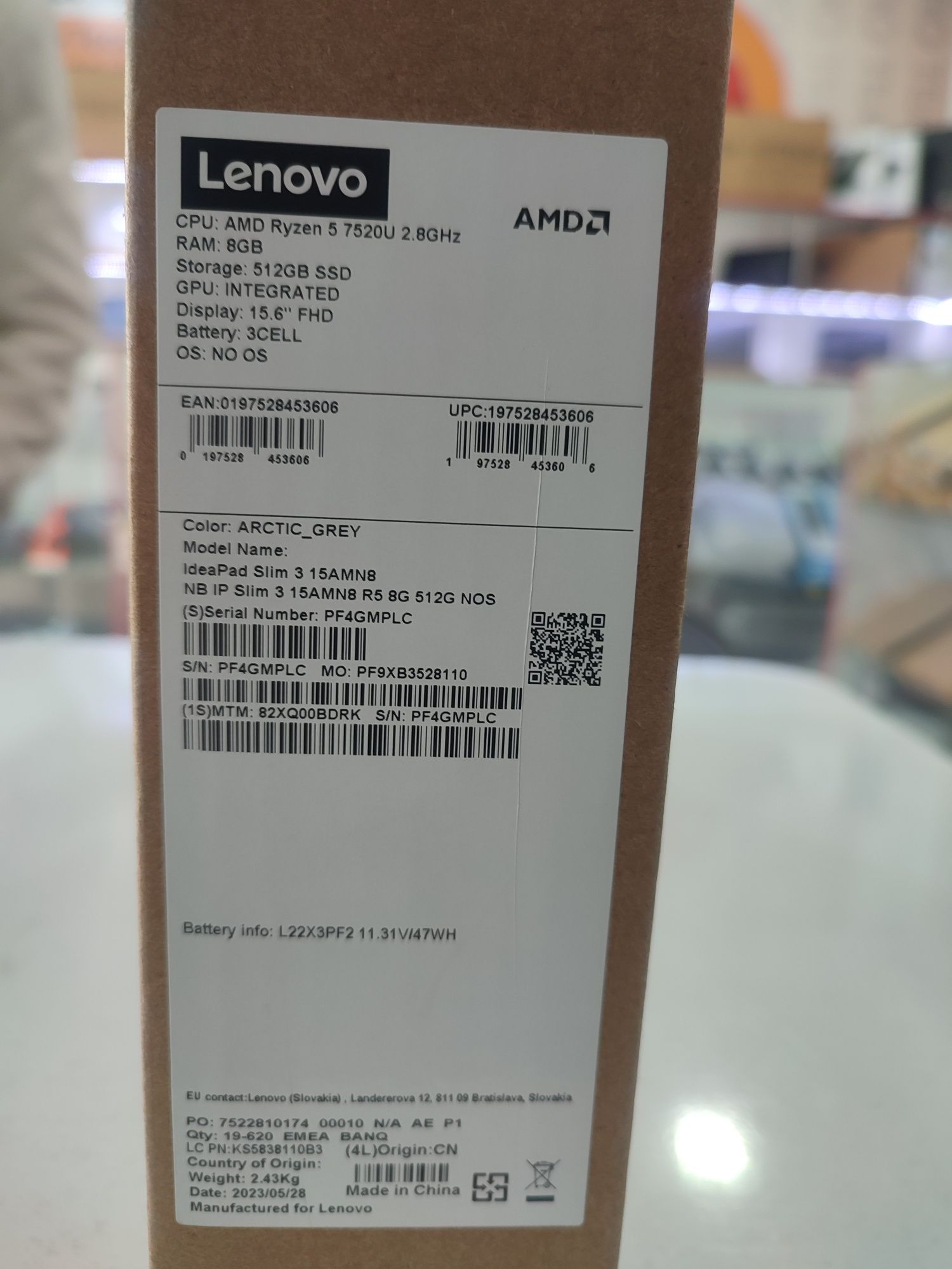 Lenovo DDR5 operativkaga Ega bo'lgan moshnisidan 2.80 ghz