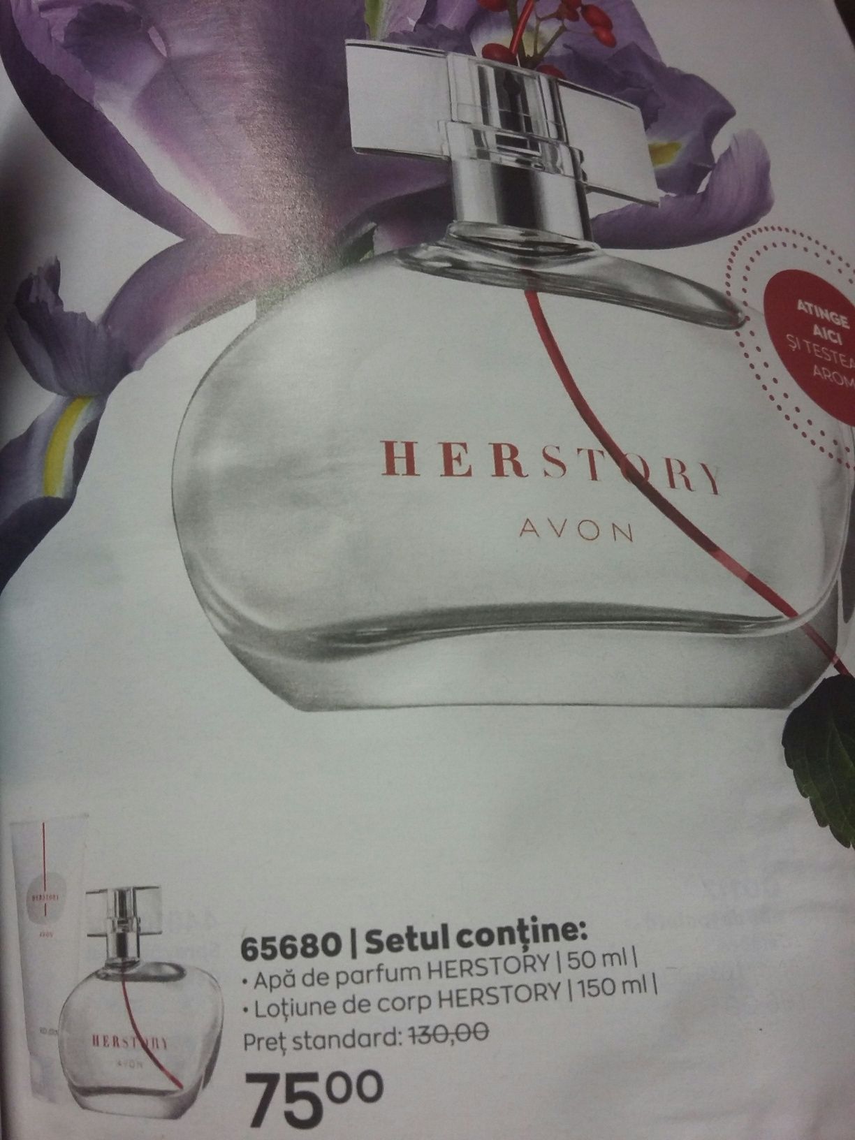 Vand set parfum HERSTORY (Simona Halep)