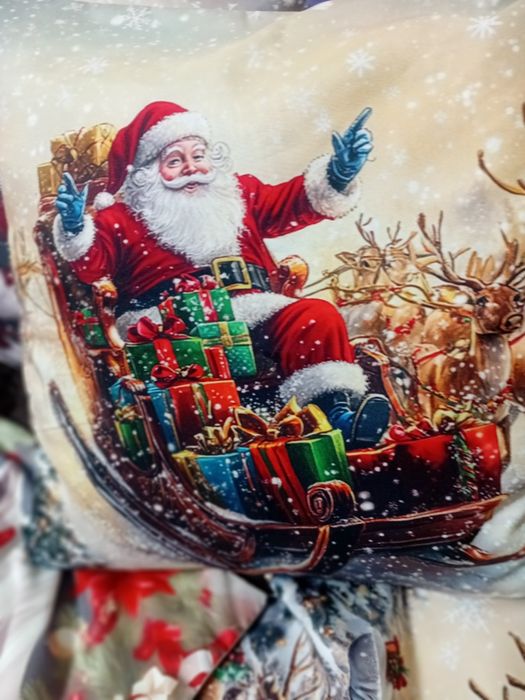 Коледни възглавнички.