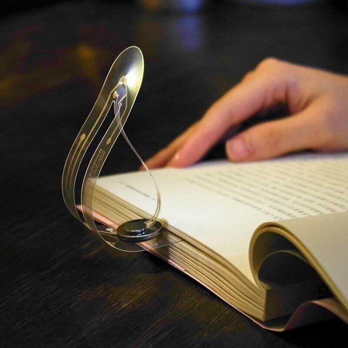 Мини лампа за четене на книги, 4000K, DC 3V, 15.2х3.5х0.1 cm, 5 гр