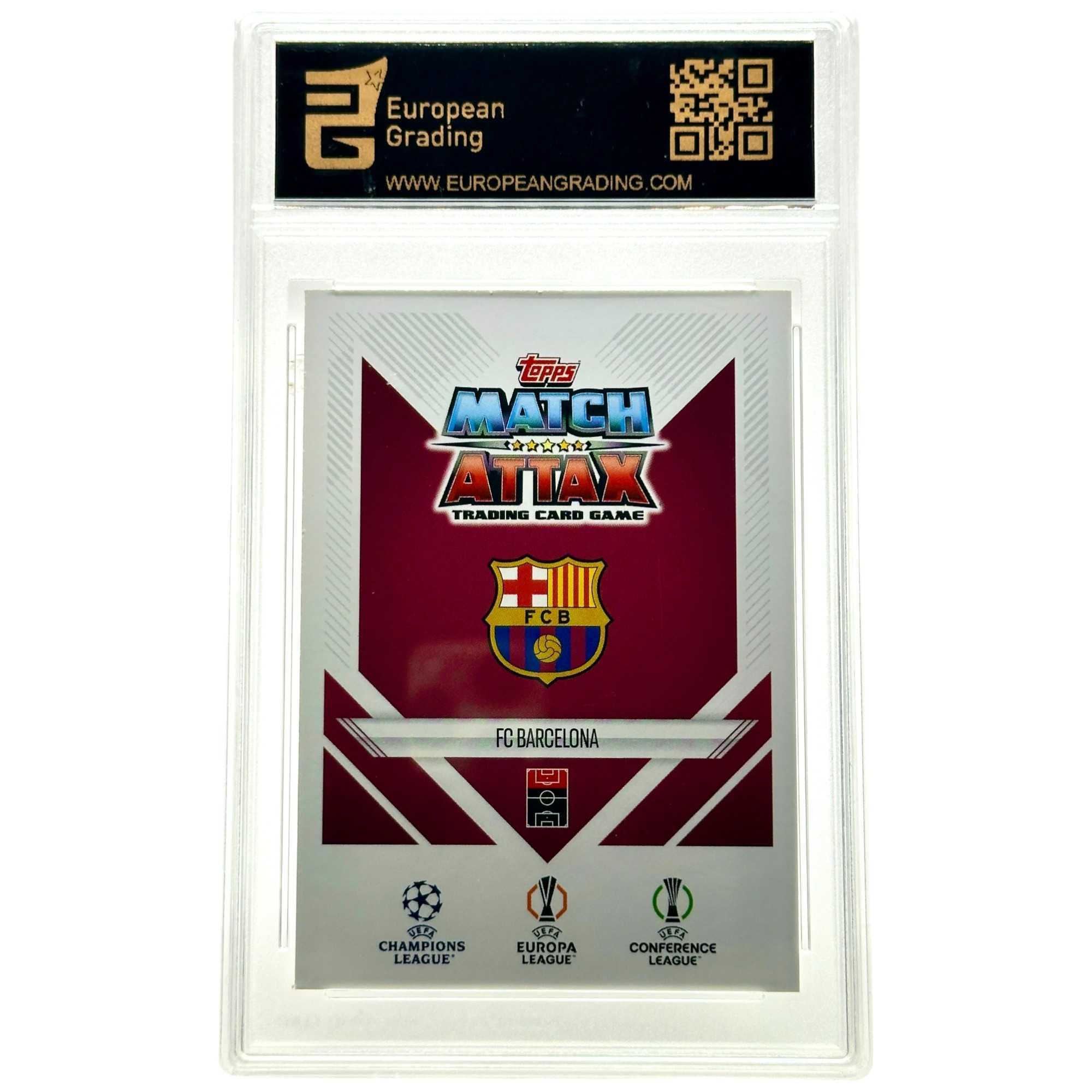 Cartonas de fotbal Lionel Messi 2024 Topps Match Attax Barcelona EG 8