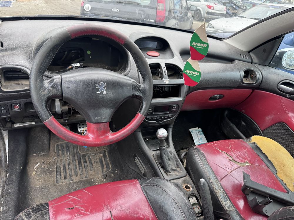 Peugeot 206cc 1.6i 16v 109кс На Части