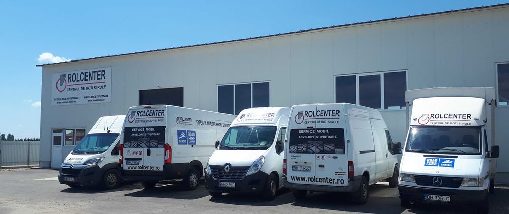 SOLIDEAL anvelope pline pentru stivuitoare cu montaj