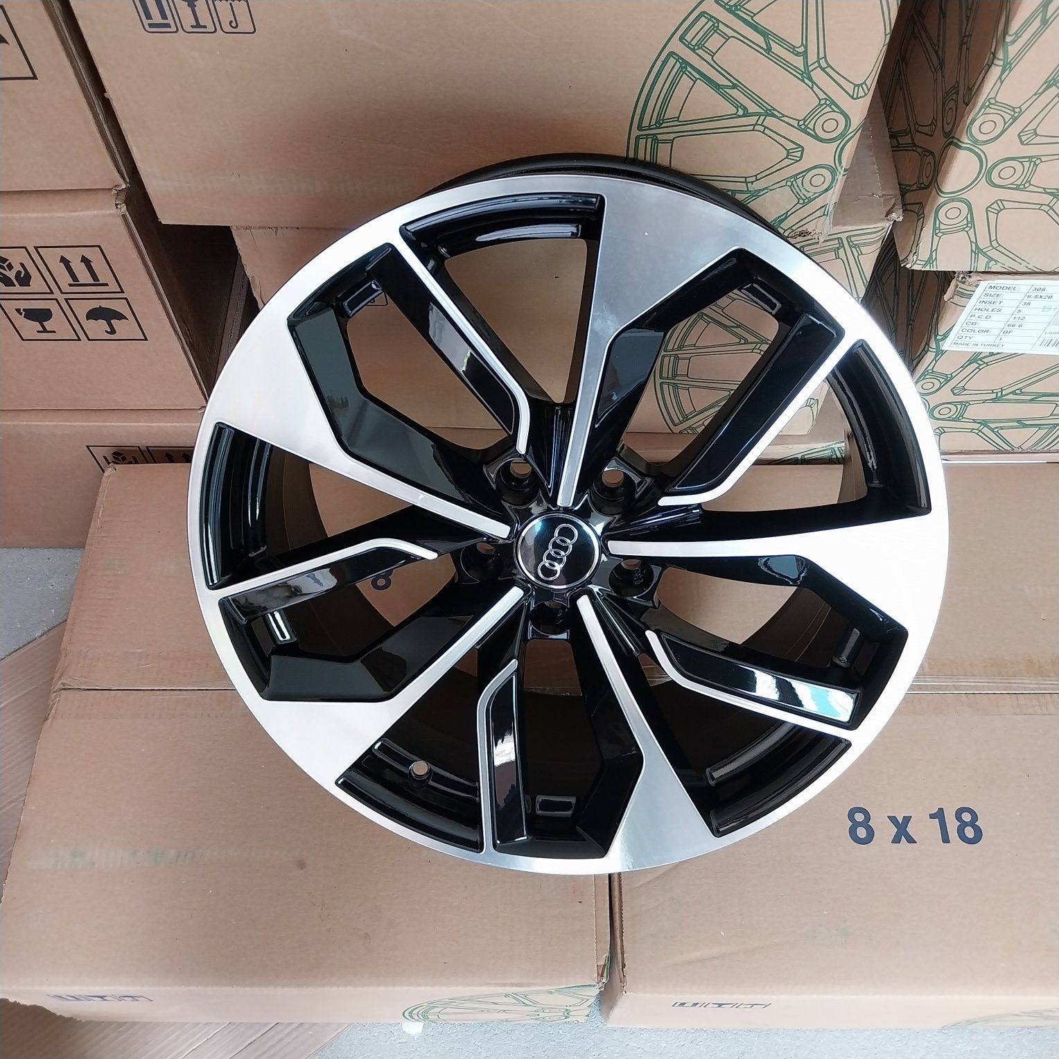18"цола нови джанти за Audi Ауди а3,а4,а5,а6,а7,а8,Q3,Q5