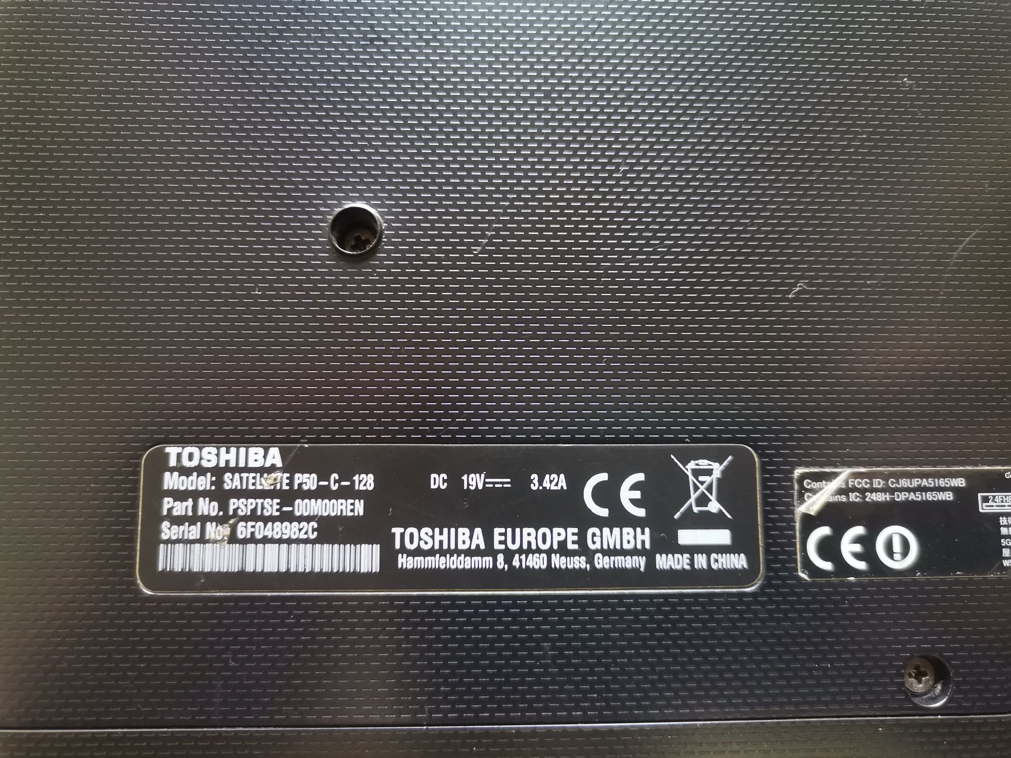 Лаптоп Toshiba satelite p50