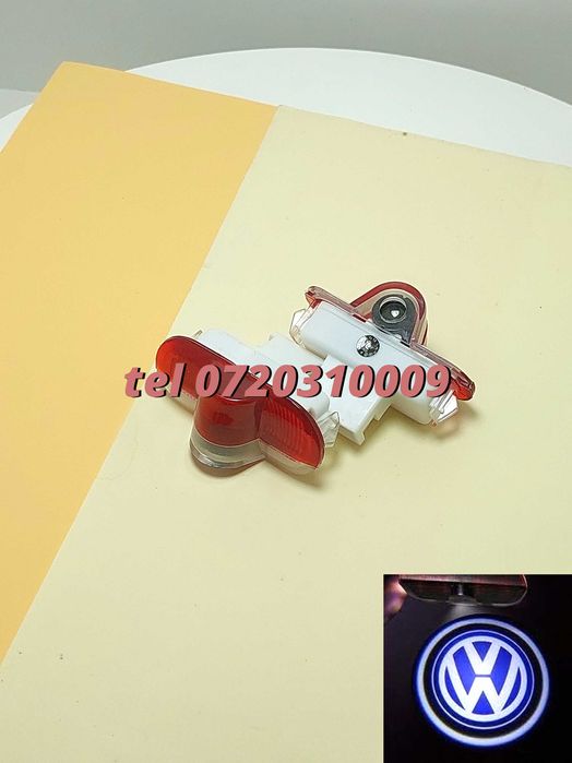 Set 2 Proiectoare Holograme Led Logo Vw 7w