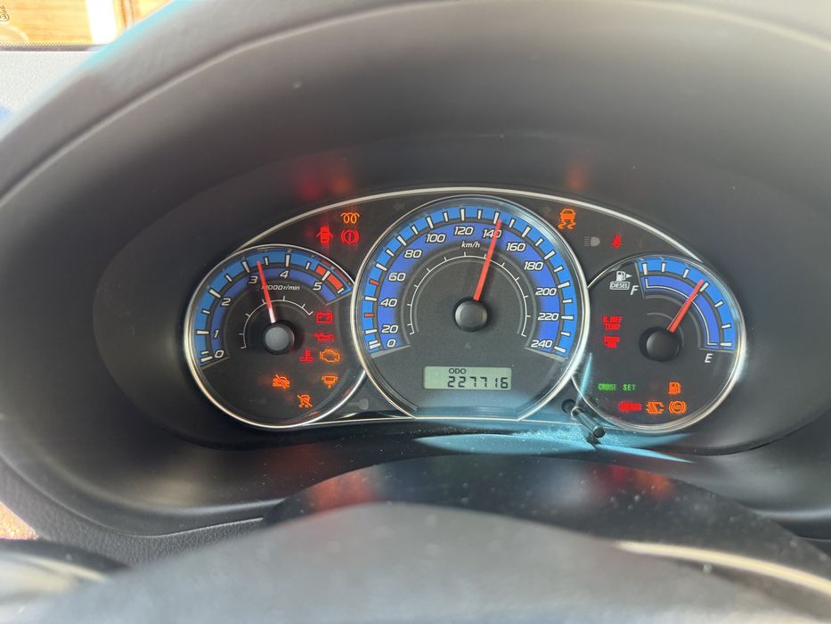 Subaru forester 2 litri diesel an 2008 neimatriculata schimb cu atv