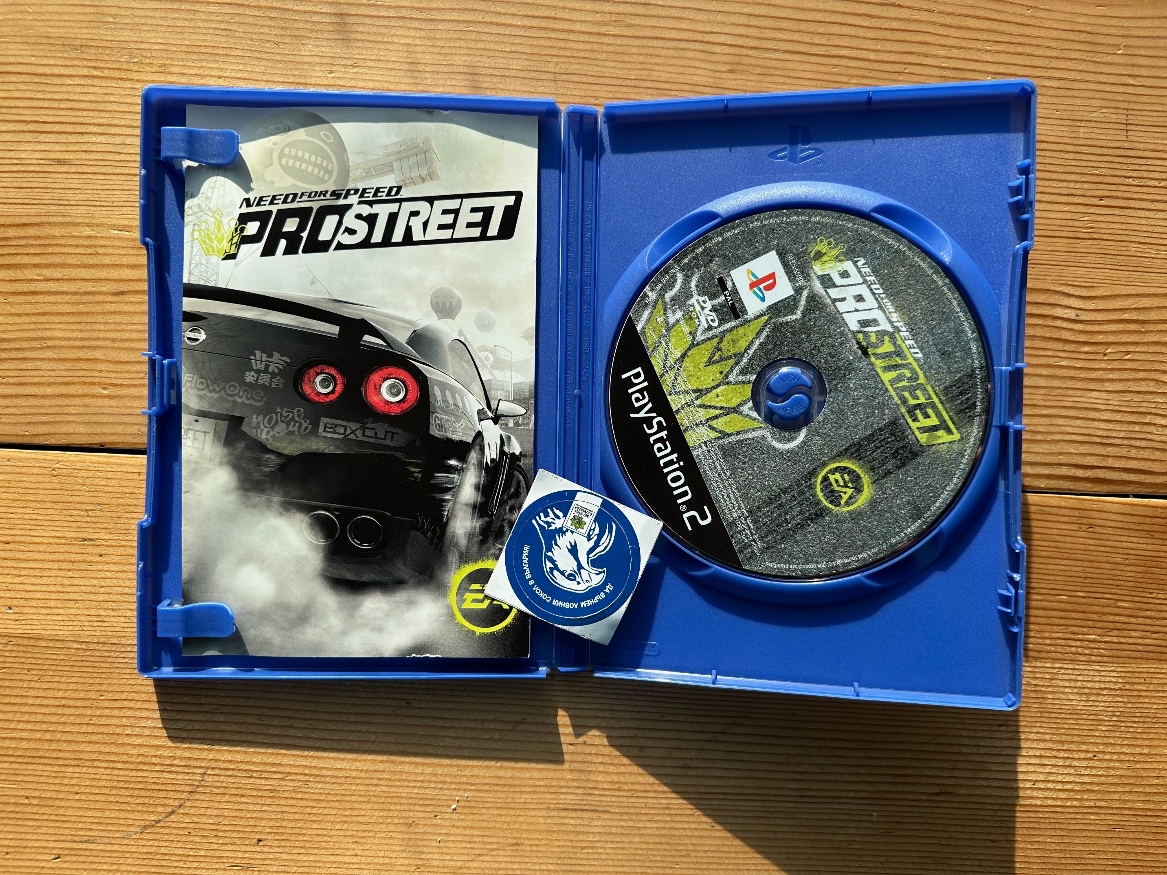 NFS НФС Need for speed Pro Street Playstation 2 PS2 ПС2 Плейстейшън 2