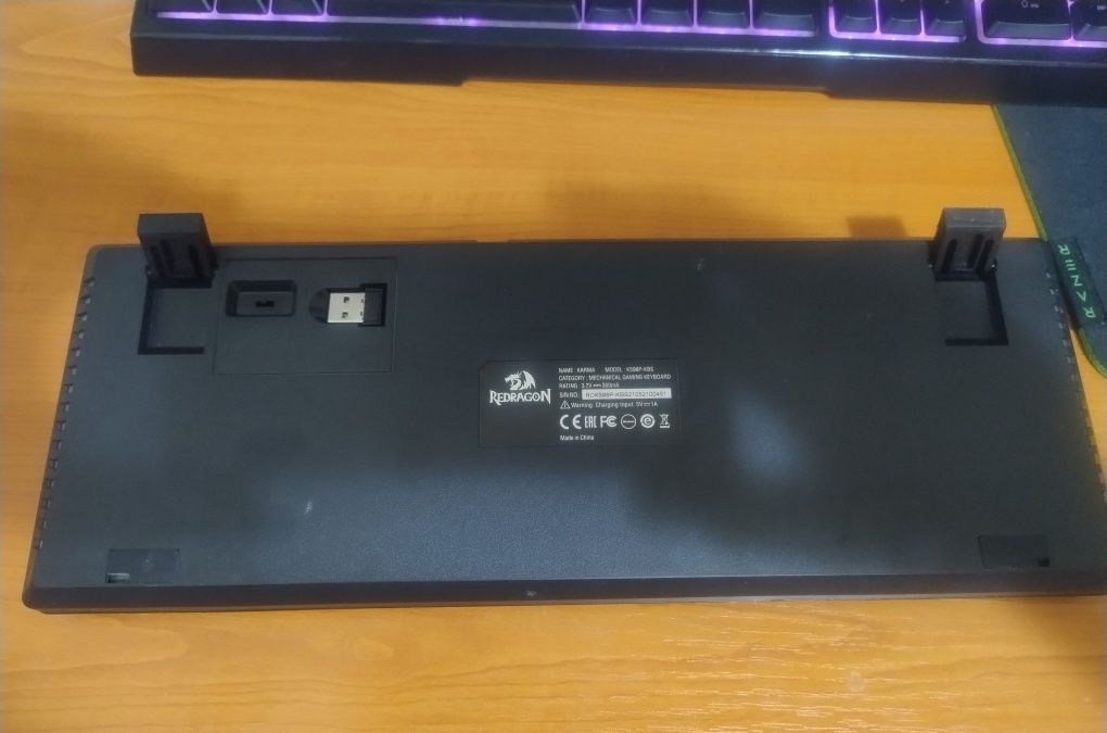 Tastatura Gaming Wireless/Bt Redragon Switch Blue cu garanție