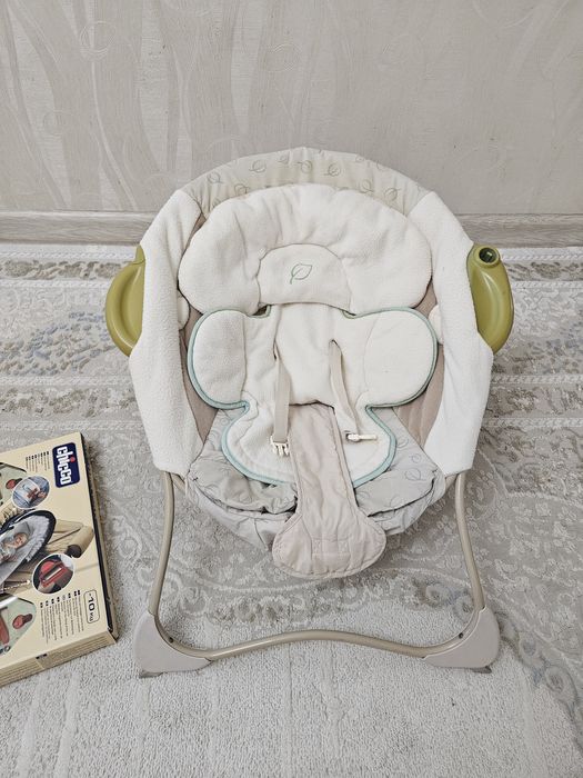 Шезлонг лежак для младенца 5000тг