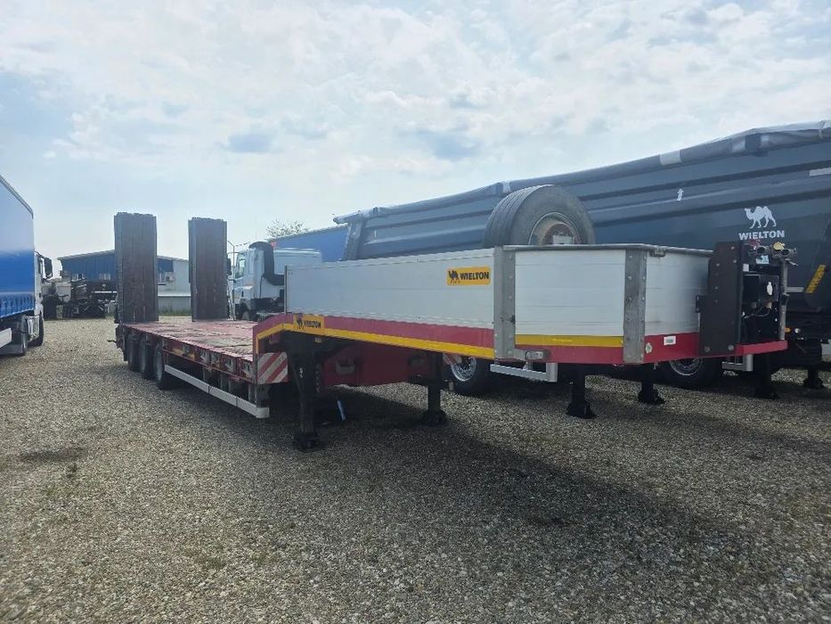 Wielton NJ 3R, trailer utilaje 3 axe extensibil Trailer 3 axe extensibil lungime+latime