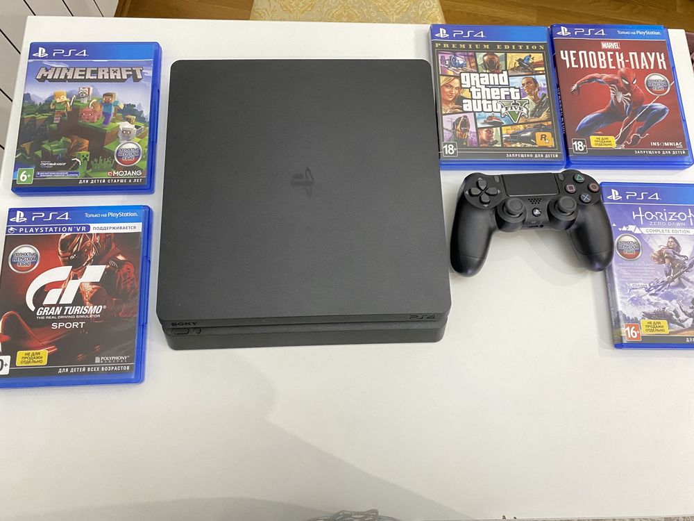 SONY PlayStation 4, 1 ТБ. PS4. Плейстейшн