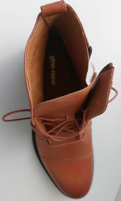 Елегантни мъжки боти Gino Rossi за есен-зима, естествена кожа - НОВИ!