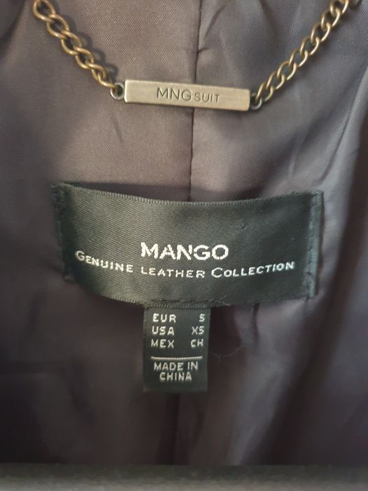 Greaca piele naturala super calitate firma mango mărimea s