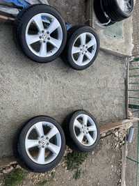 Vand Jante passat cc r17 5x112 originale cauciucuri noi