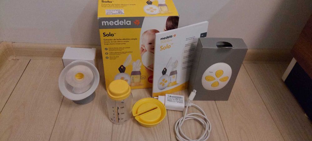 MEDELA SOLO помпа за кърма +2 бр. Фуния " S " размер