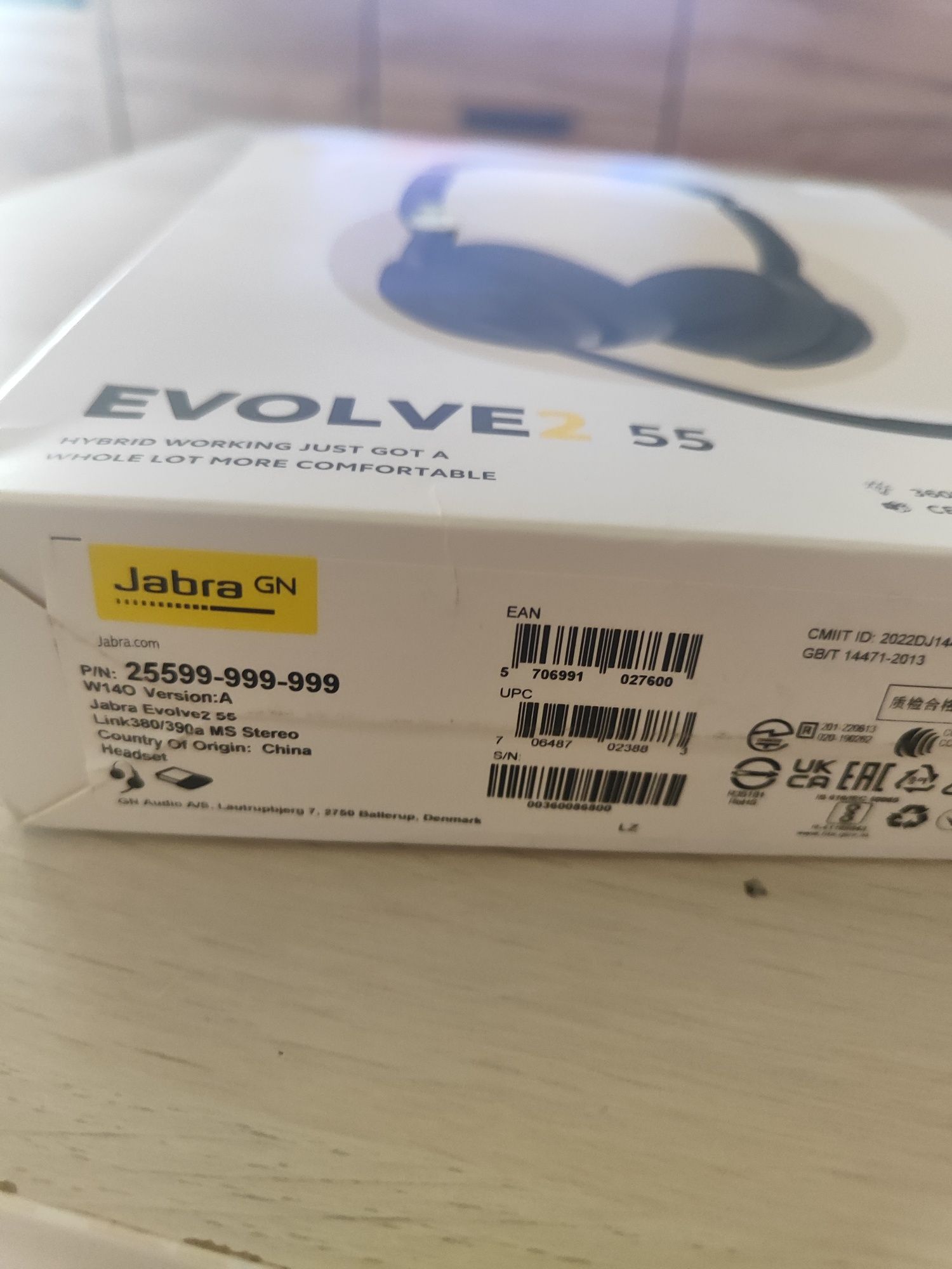 JABRA EVOLVE2 55 Bluetooth