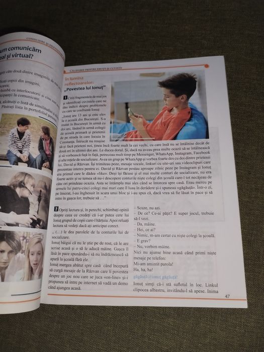 Manual Consiliere și Dezvoltare Personală – clasa a VI-a (Urgent)