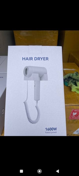 Фен для волос на санузел гермитичний