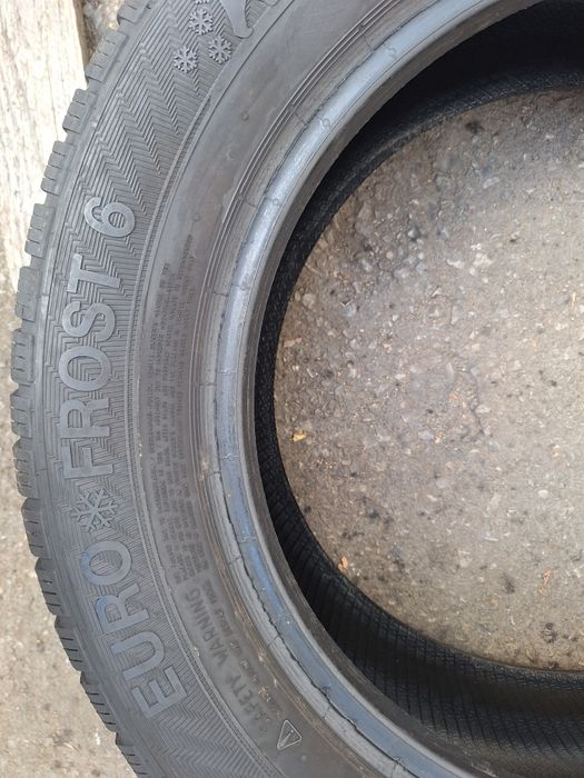 8.5 mm! 205 55 16 Gislaved evrofrost 6