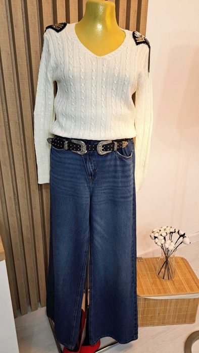 Pulover Alb, masura S