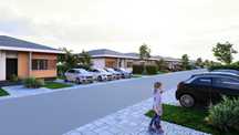Casă individuală pasivă pe parter 130mp construiți, teren 396mp Tunari