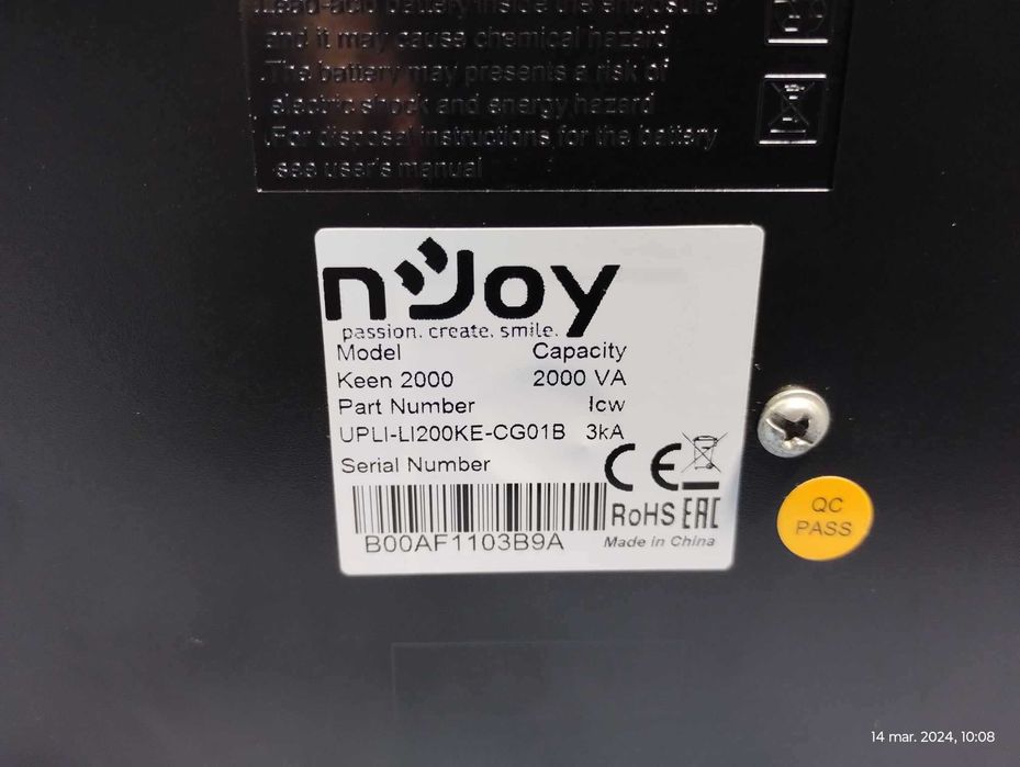 Sursa  Ups Njoy 24 V  -1200 W