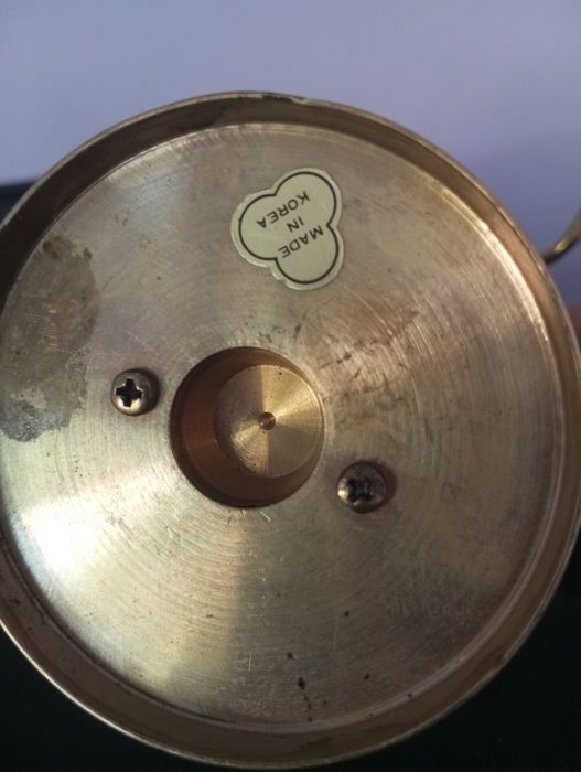 Месингова статуетка - жерав 19 см, Корея